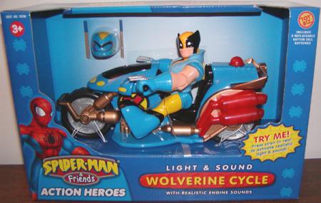Light & Sound Wolverine Cycle (Spider-Man & Friends)