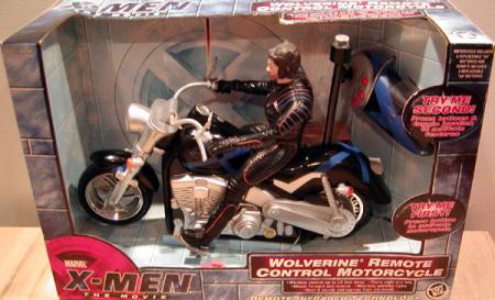 Wolverine Remote Control Motorcycle (X-Men Movie)