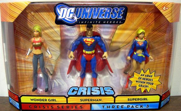 Wonder Girl, Superman & Supergirl (Crisis Series Three Pack 3)