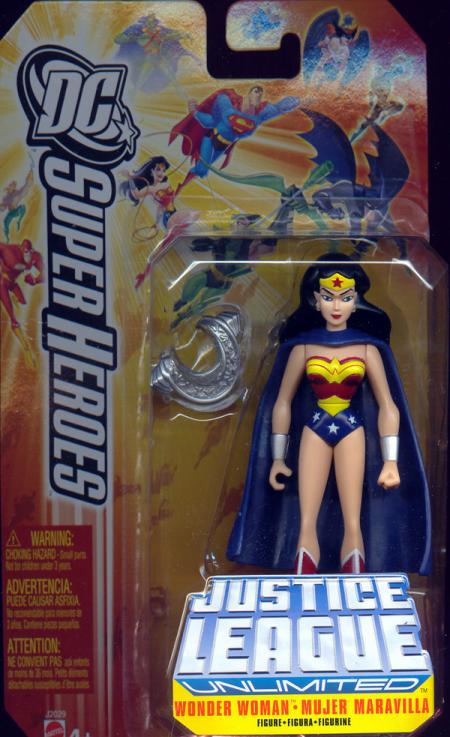 Wonder Woman (DC SuperHeroes Justice League Unlimited, yellow card)