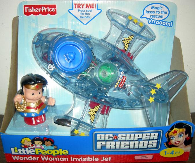 Wonder Woman Invisible Jet (DC Super Friends, Little People)