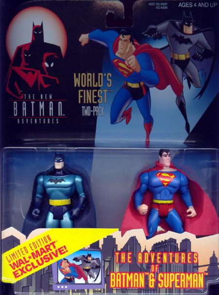 World's Finest Two-Pack Adventures Of Batman & Superman (Walmart Exclusive)