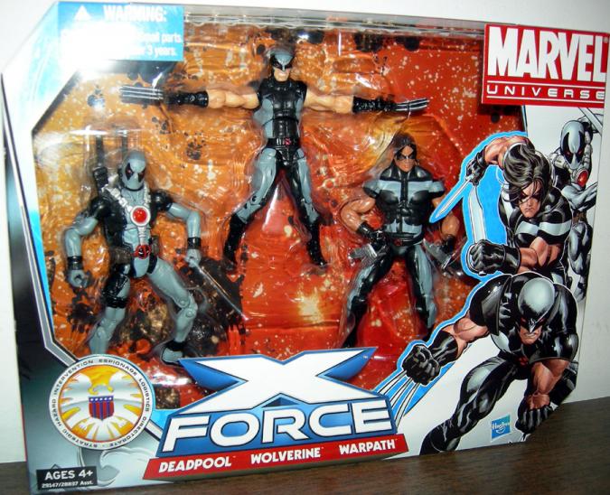 X-Force 3-Pack (Marvel Universe)
