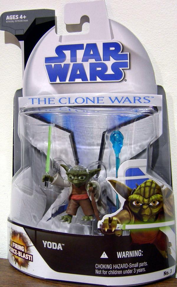 Yoda Clone Wars No 3 Star Wars action figure