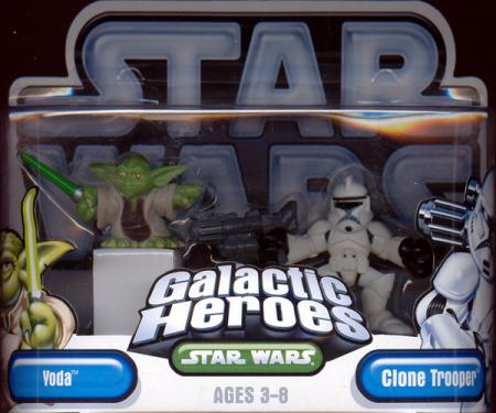 Yoda & Clone Trooper (Galactic Heroes)