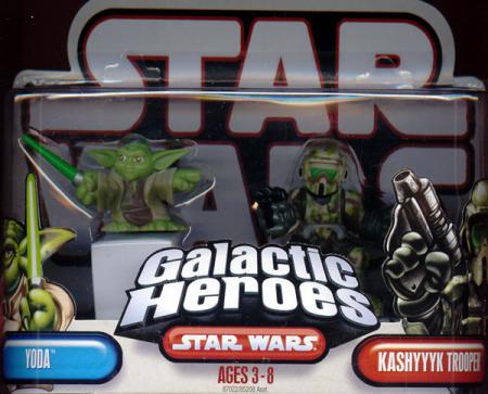 Yoda & Kashyyyk Trooper (Galactic Heroes)