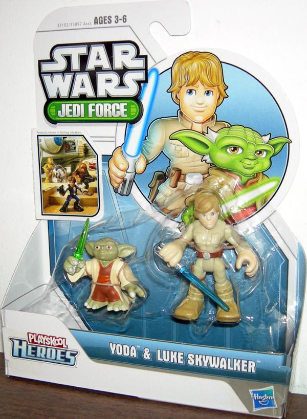 Yoda & Luke Skywalker (Playskool Heroes)