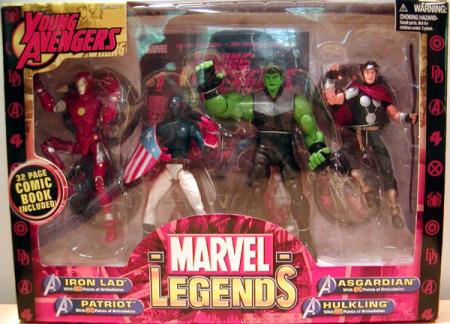 avengers 4 pack action figures