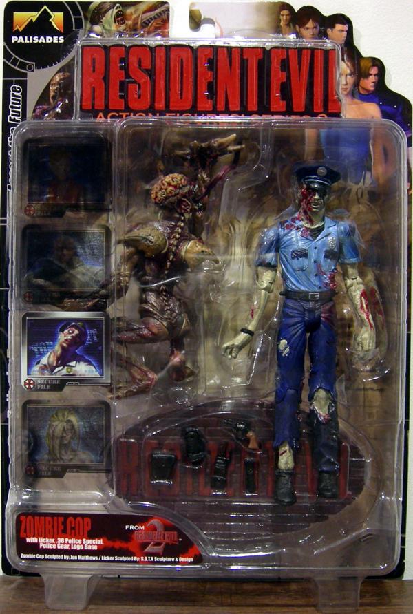 Zombie Cop & Licker (blue uniform)