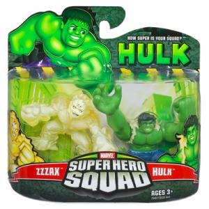 Zzzax & Hulk (Super Hero Squad)