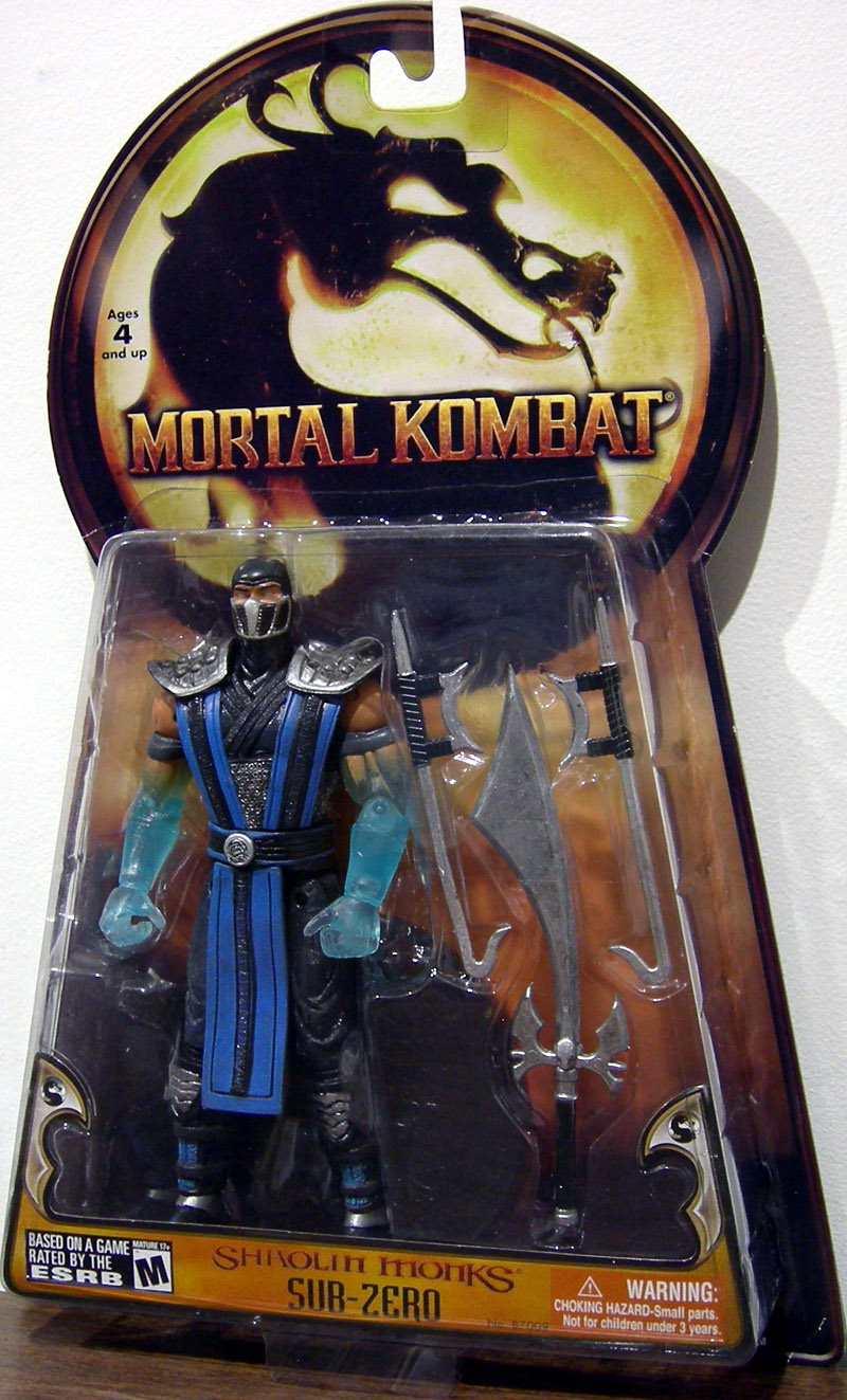 mortal kombat sub zero action figure