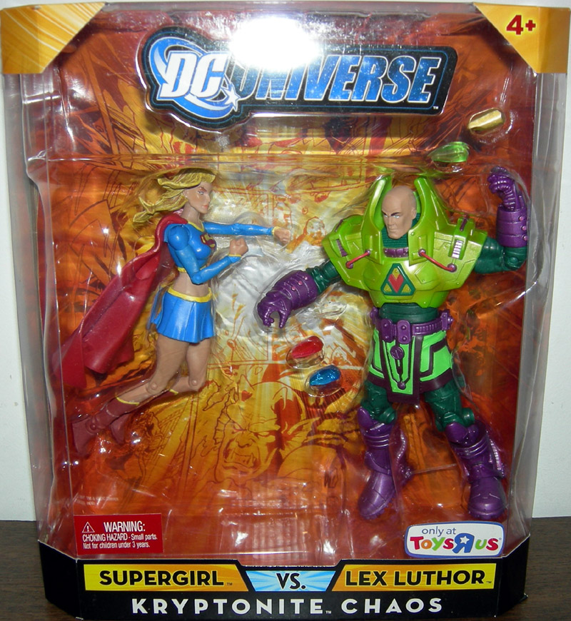 Supergirl vs Lex Luthor Kryptonite Chaos DC Universe