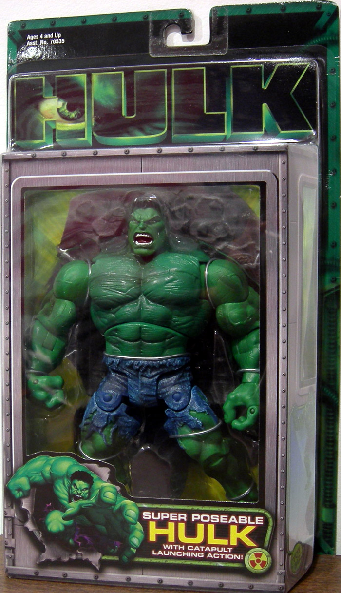 Super Poseable Hulk movie Action Figure Toy Biz