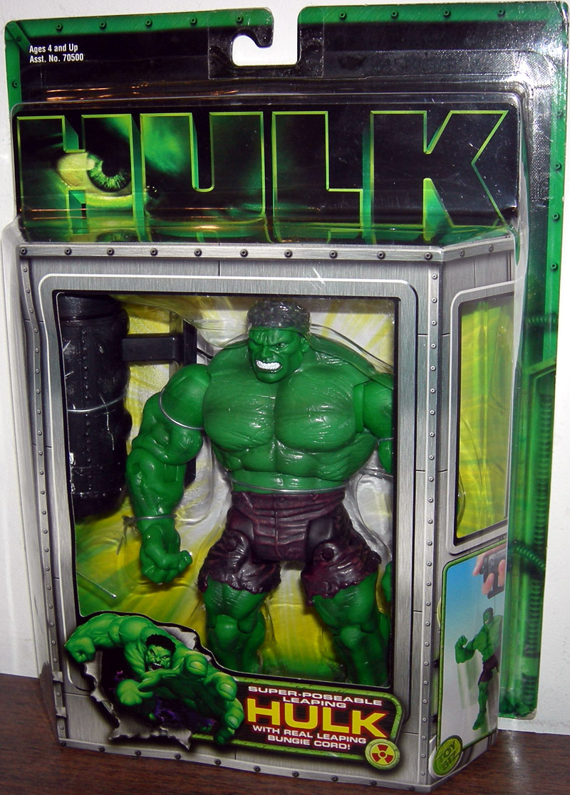 super poseable leaping hulk