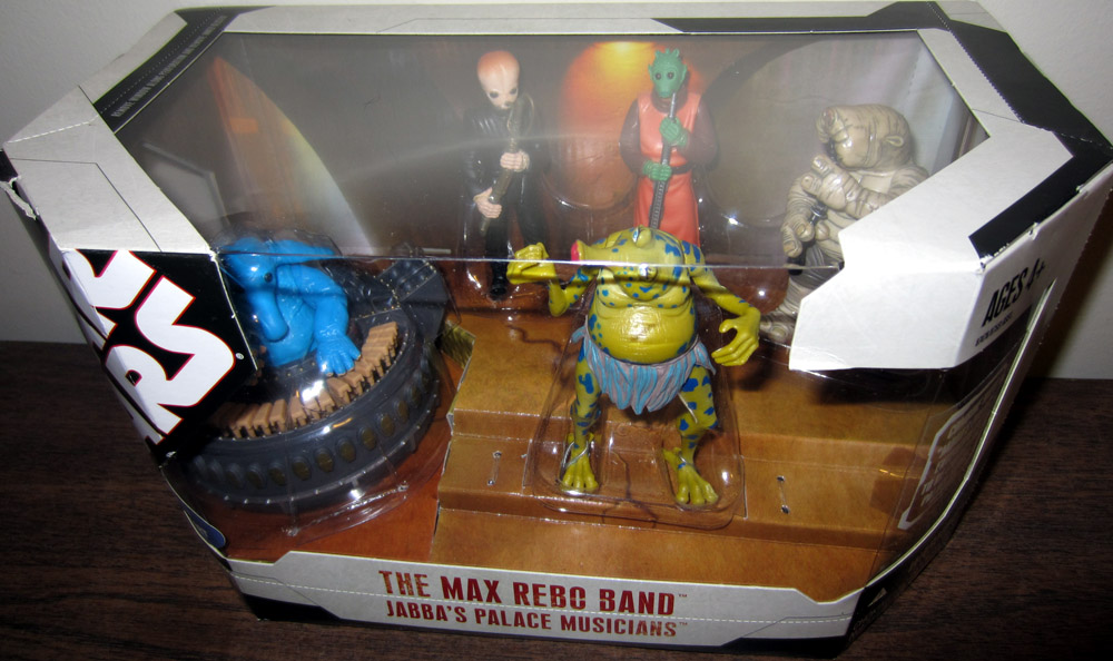 Max Rebo Band Figures Jabbas Palace Musicians Star Wars