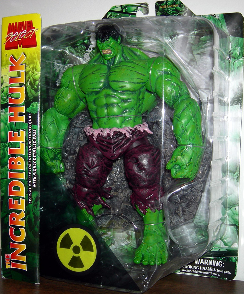 10” Marvel Select Hulk Action Figure Details about   Diamond Select 