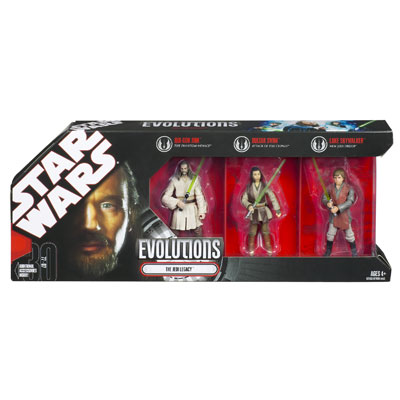The Jedi Legacy Evolutions 3-Pack 30th Anniversary