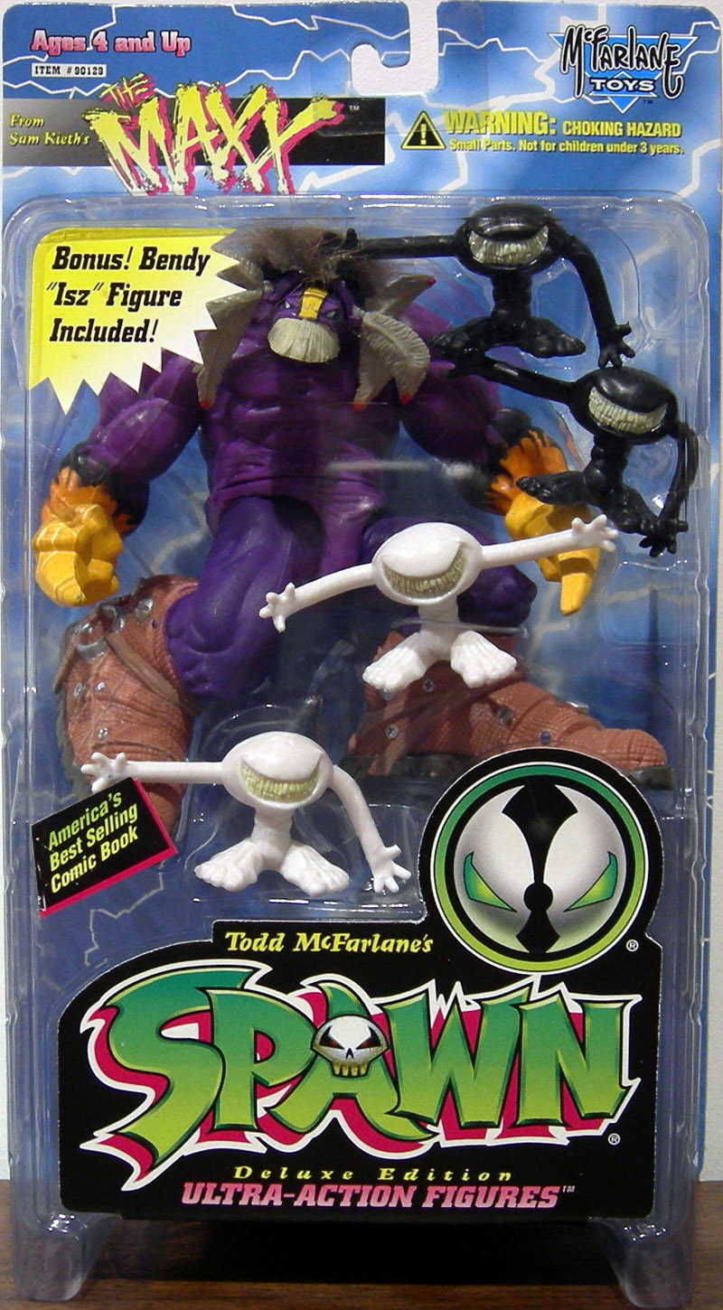 The Maxx with 4 Isz Action Figure McFarlane Toys