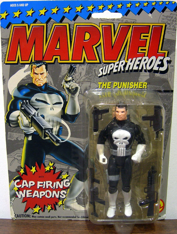 The Punisher Marvel Super Heroes Action Figure Toy Biz