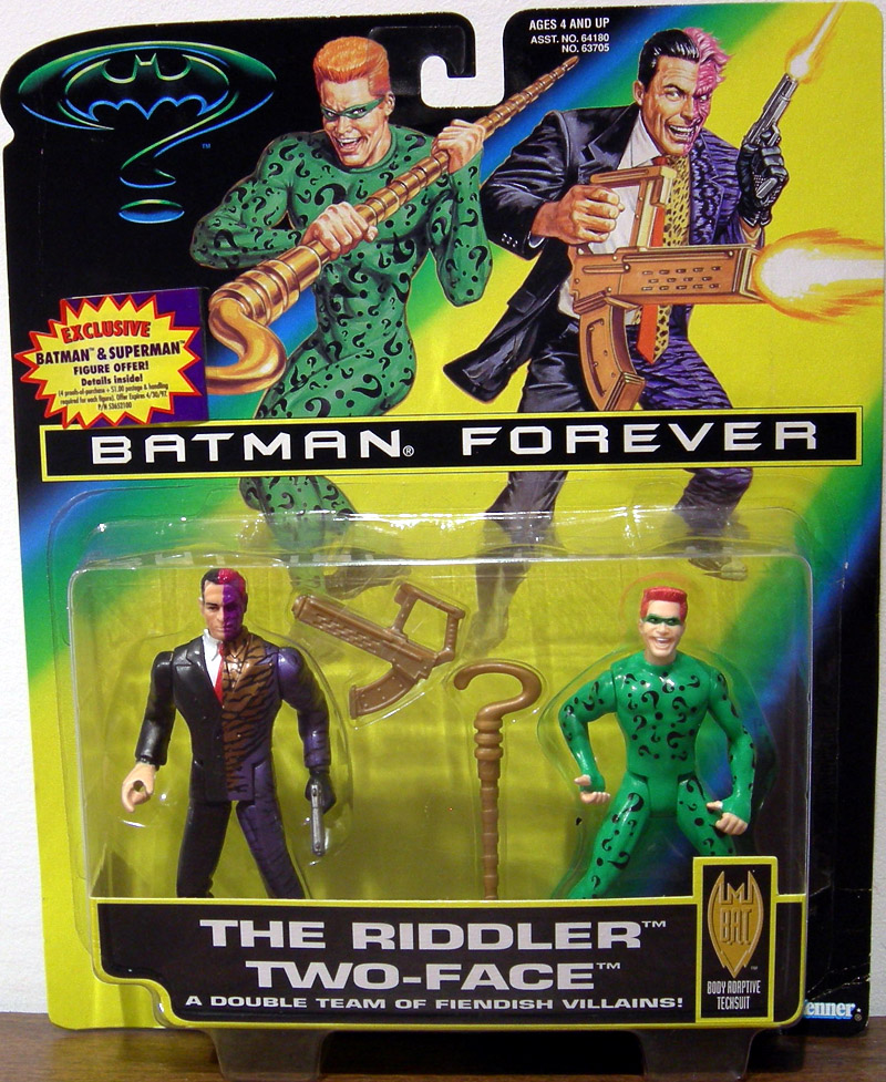 batman forever two face action figure