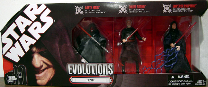 The Sith Evolutions 3-Pack 30th Anniversary