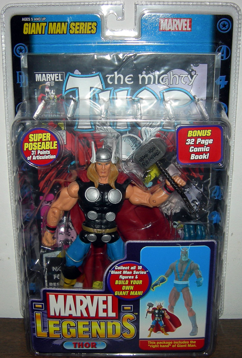 Marvel Legends Thor Giant Man Series Action Figure ToyBiz S172 for sale online 