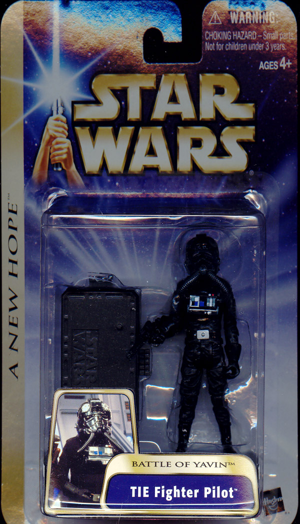 TIE Fighter Pilot Battle Yavin Star Wars New Hope action figure