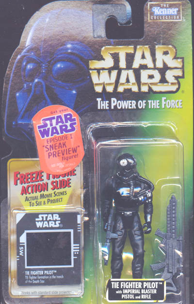 TIE Fighter Pilot Freeze Frame Star Wars Power Force action figure