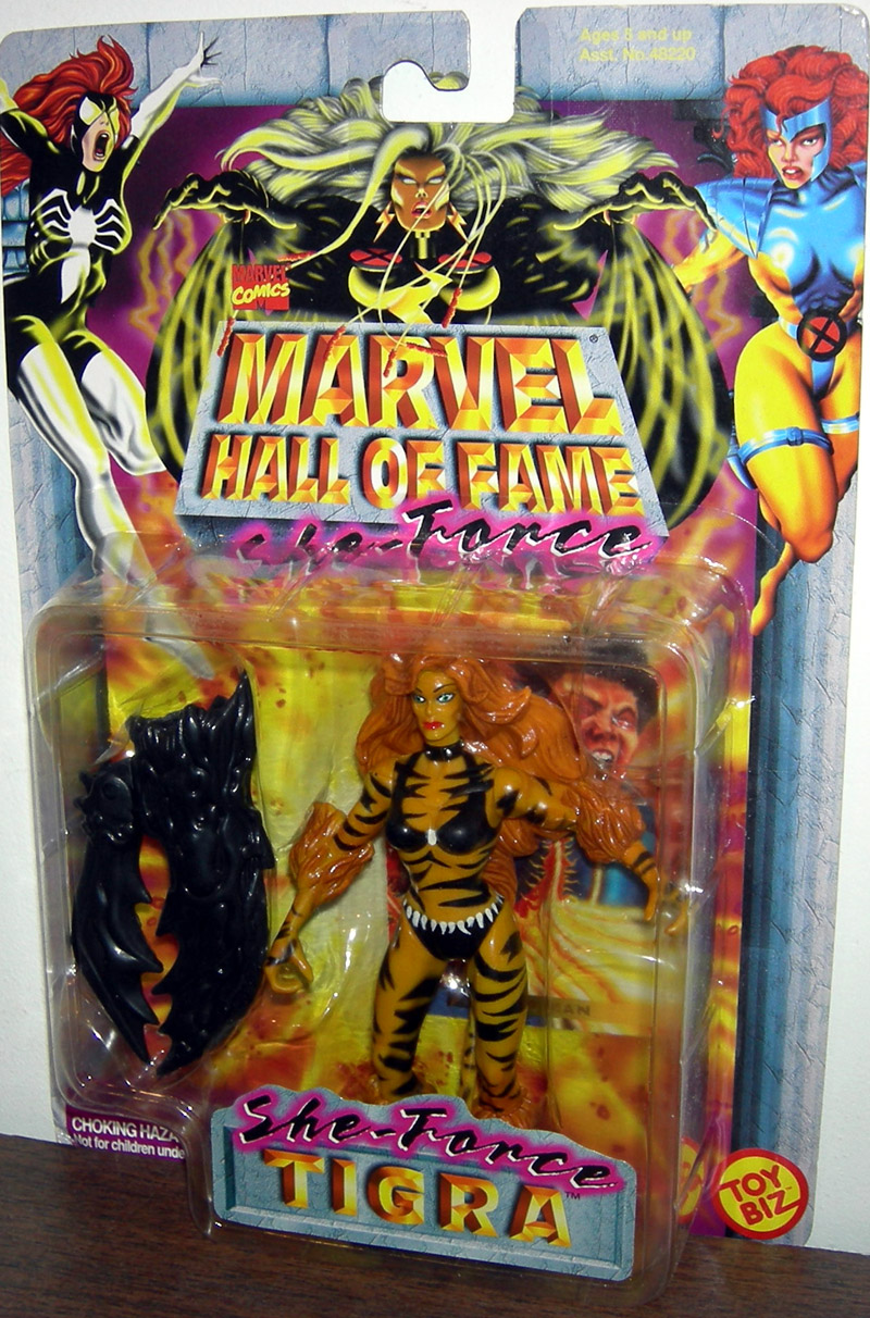 Tigra She-Force Marvel Hall Fame action figure