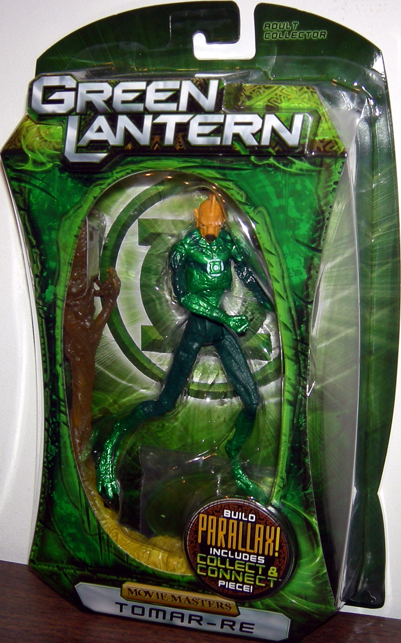 NEVER OPENED 6 inch figure GREEN LANTERN TOMAR RE MOVIE MASTERS FIGURE 