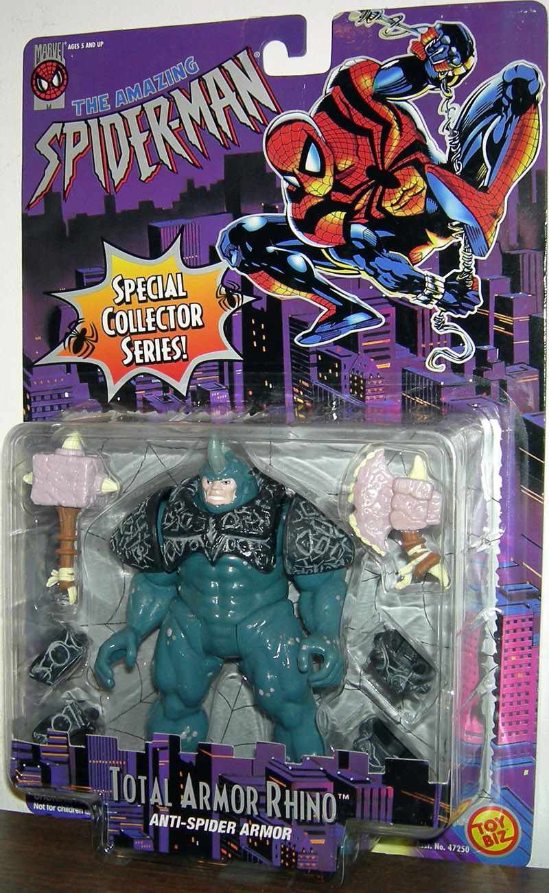 Total Armor Rhino Amazing Spider-Man action figure