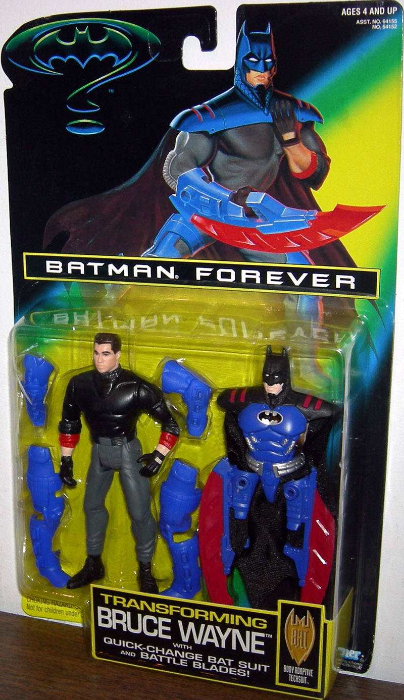 Transforming Bruce Wayne Batman Forever Movie action figure - Transformingbrucewayne