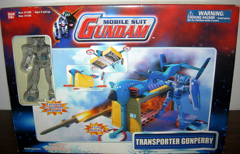 Transporter Gunperry Mobile Suit Gundam action figure