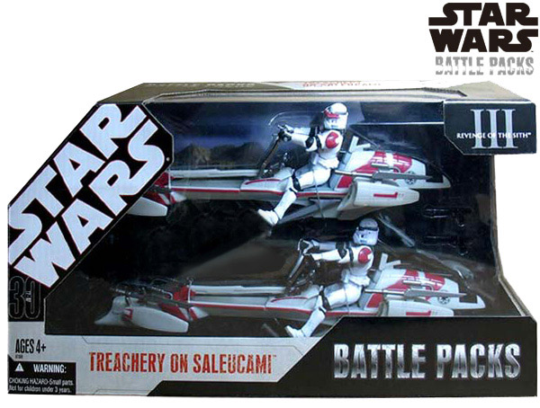 Treachery Saleucami Battle Packs Star Wars Revenge Sith action figures