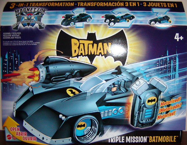 Triple Mission Batmobile Batman vehicle