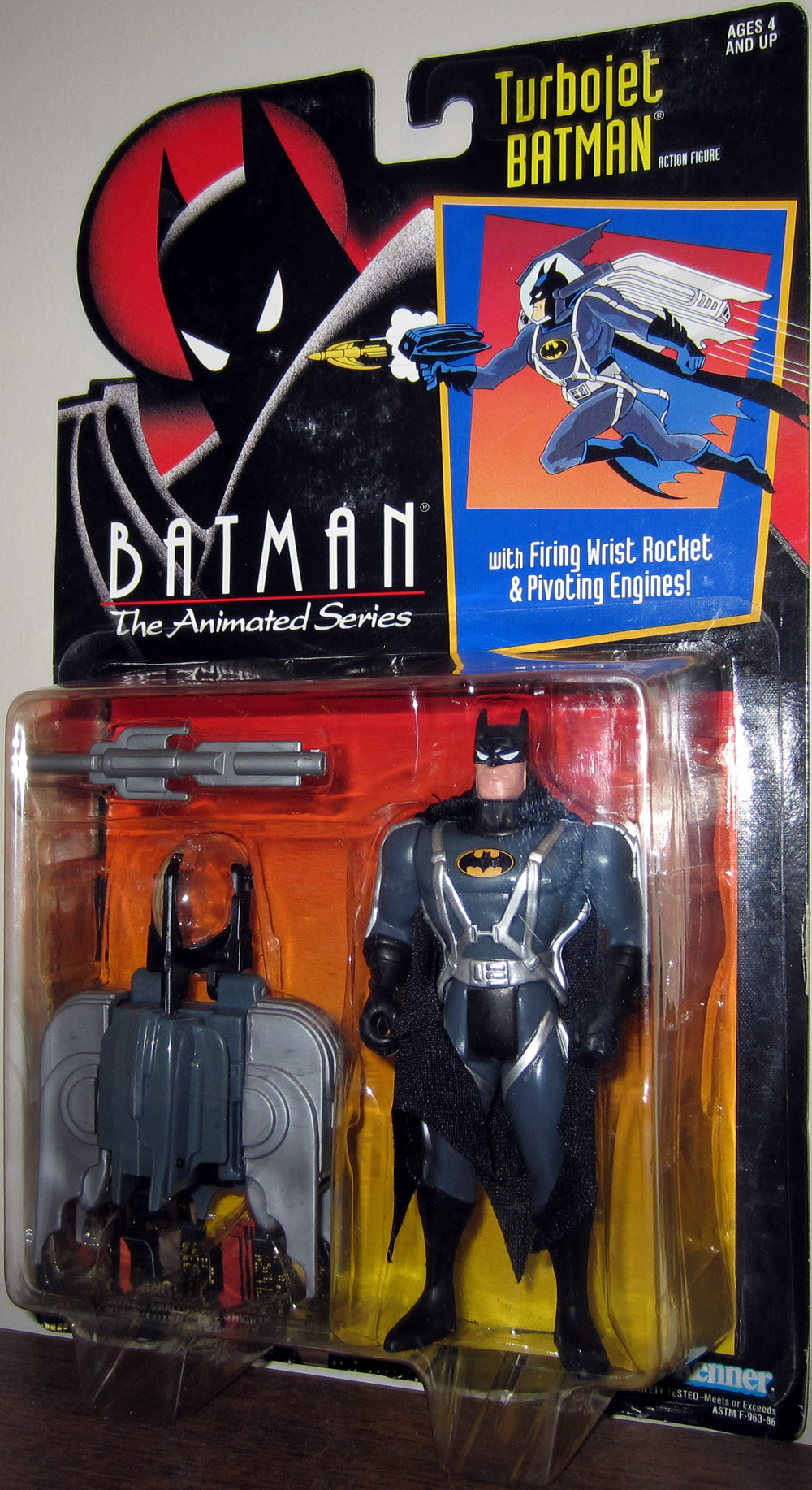 Turbojet Batman Animated Series action figure Kenner