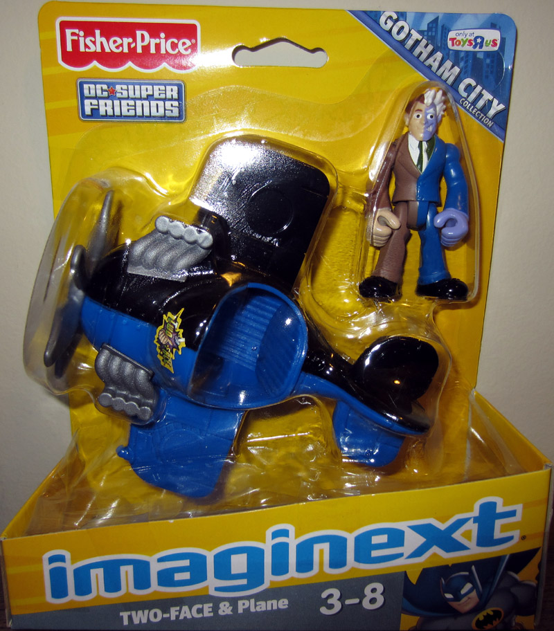 Two face imaginext store toys