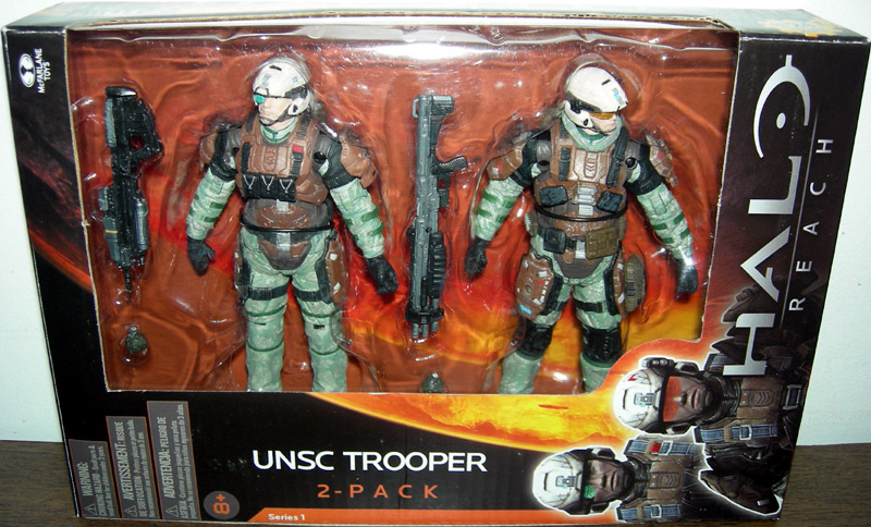 UNSC Trooper 2-Pack Figures Halo Reach McFarlane Toys