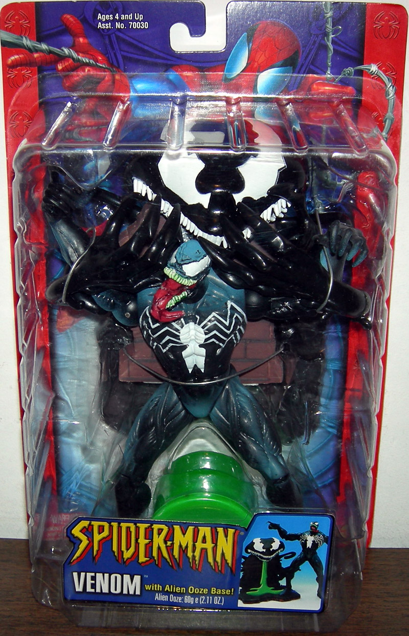 Venom Alien Ooze Base Classic Spider-Man action figure