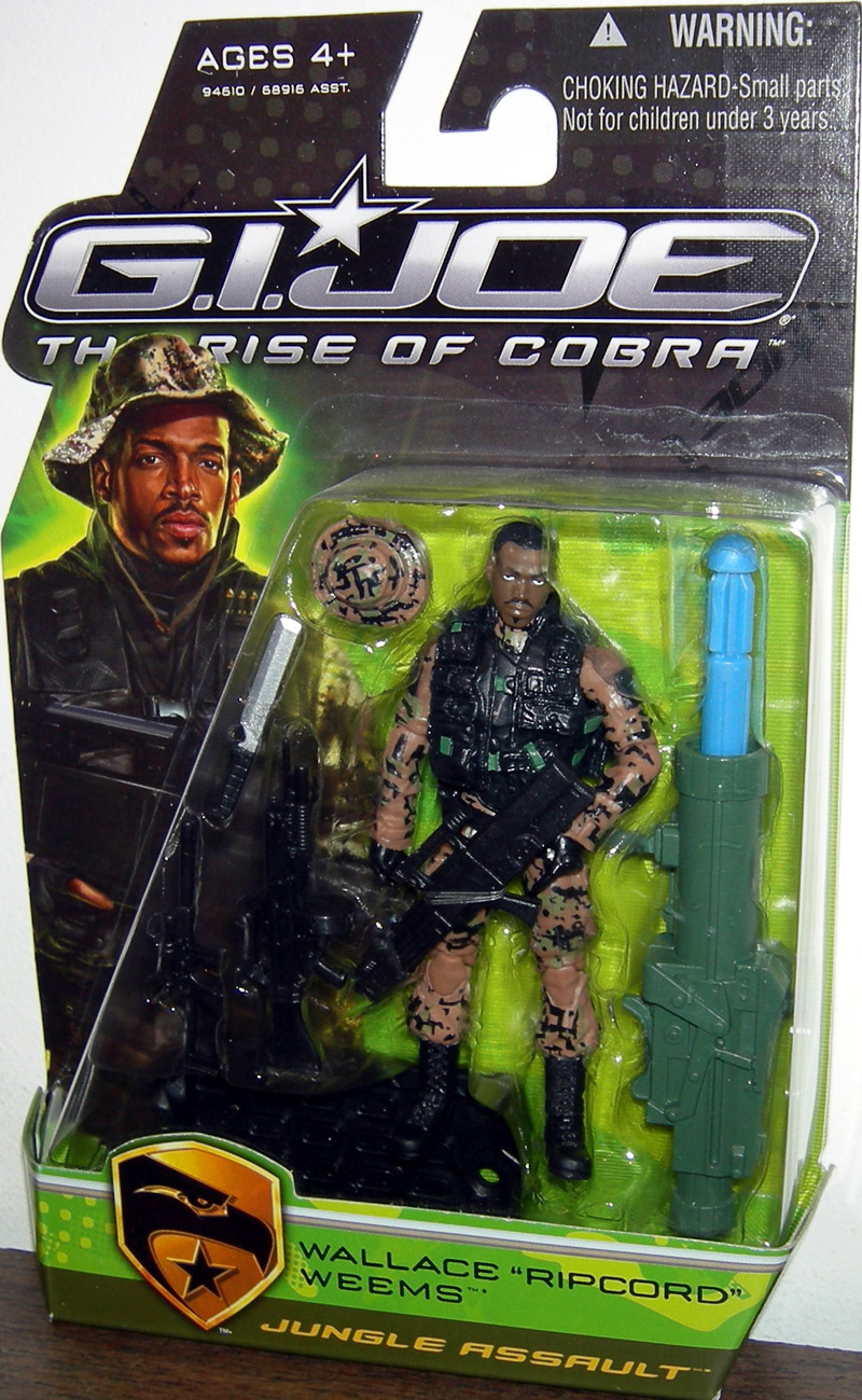 Wallace Ricpcord Weems Jungle Assault GI Joe Rise Cobra action figure