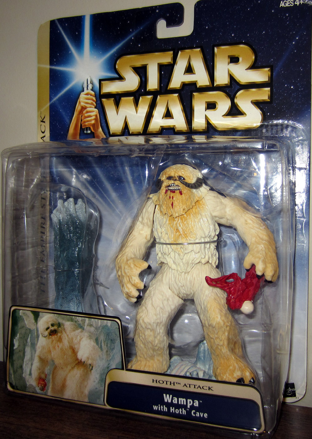 Hasbro Wampa Hoth Attack with Hoth Cave Action Figure for sale online 