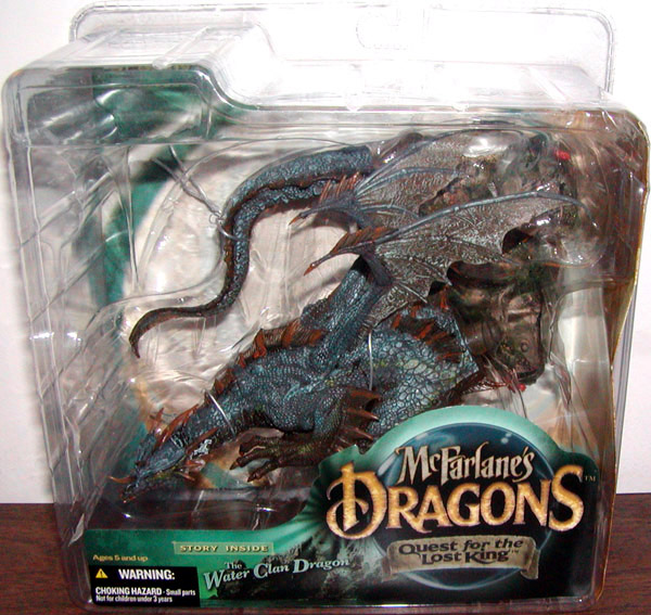 Water Clan Dragon McFarlanes Dragons Quest Lost King action figure