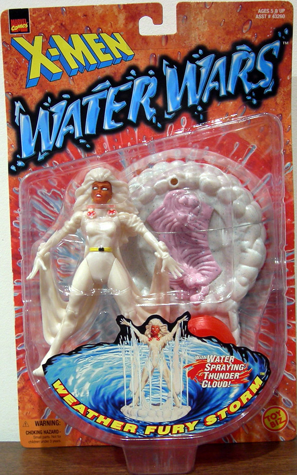Weather Fury Storm Pink Cloud Base XMen Water Wars action figure