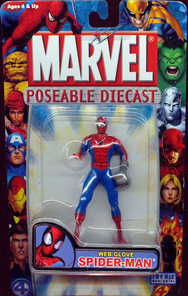 spider man diecast figure