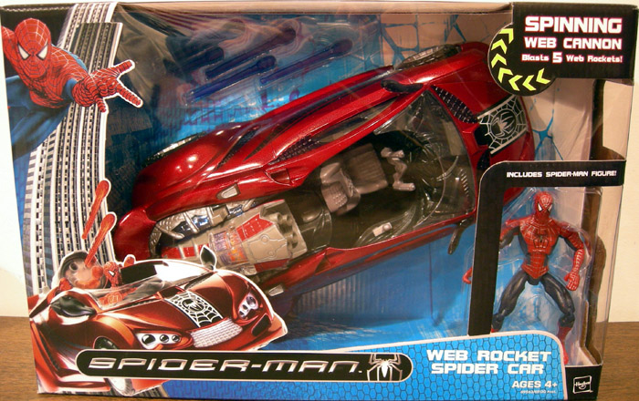 spiderman car figure