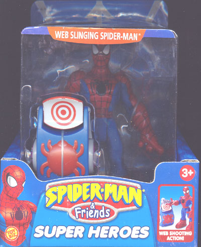 web slinging spider man toy