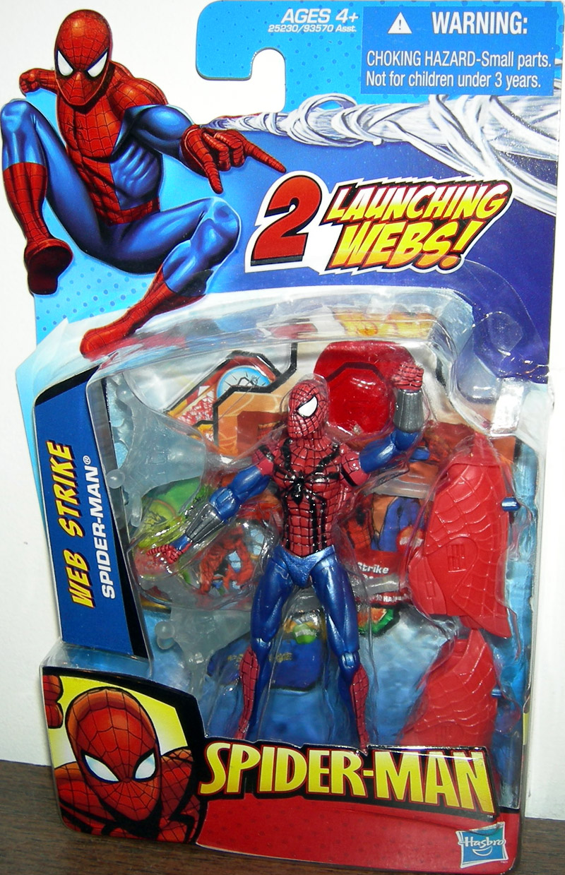 Hasbro  Spider-Man Capture Web Age 4+ Web Strike 4 inch action figure, 