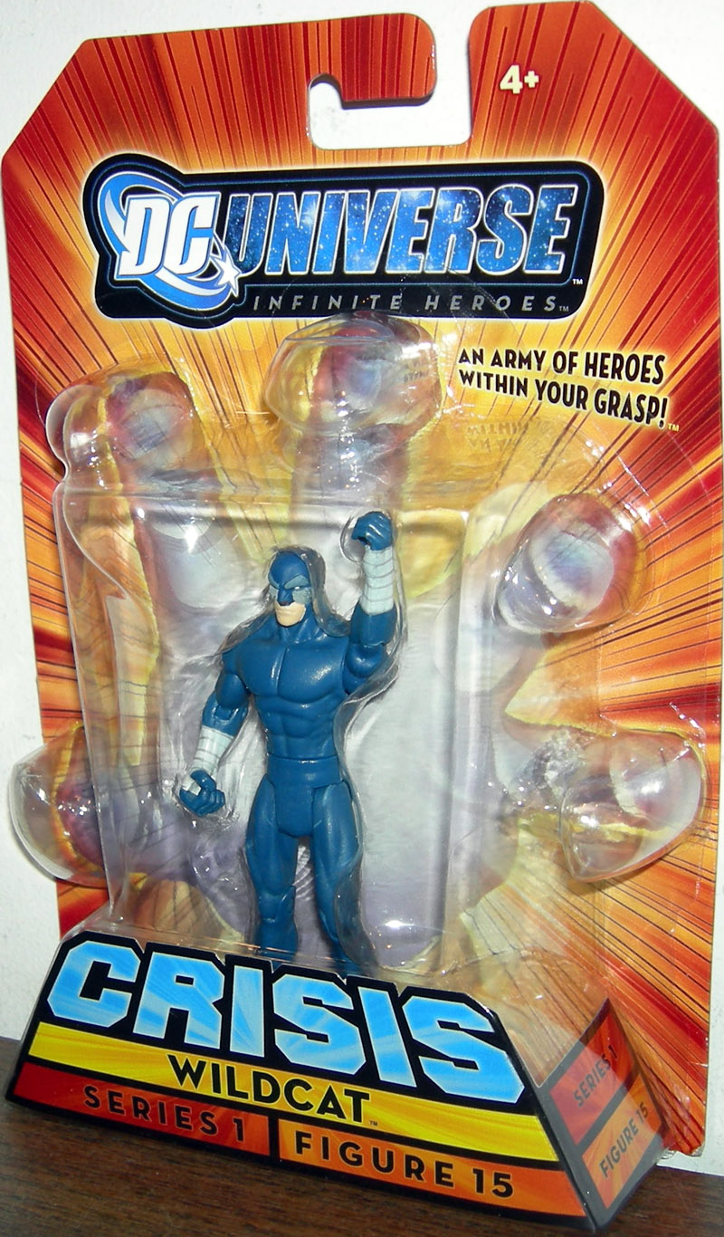 Wildcat Infinite Heroes Series 1 action Figure 15 DC Universe Crisis