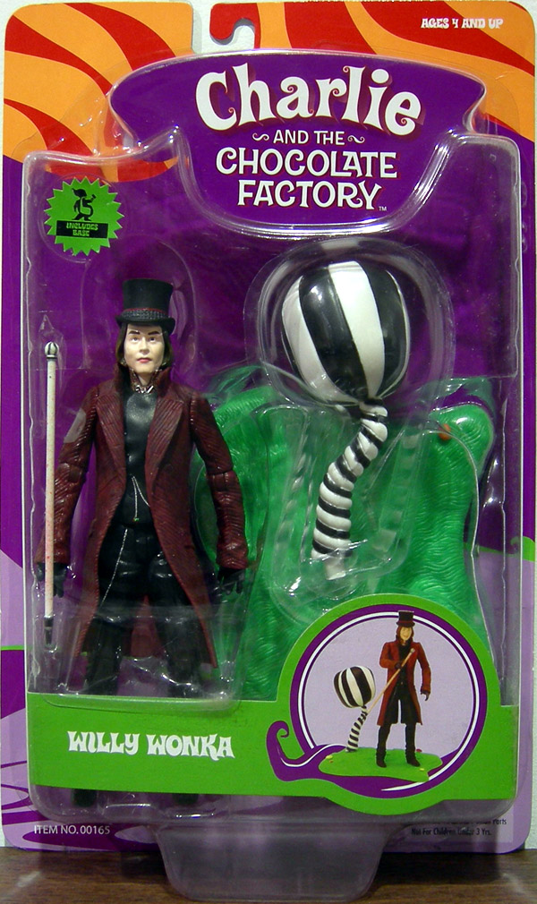 Willy Wonka Action Figure Charlie Chocolate Factory