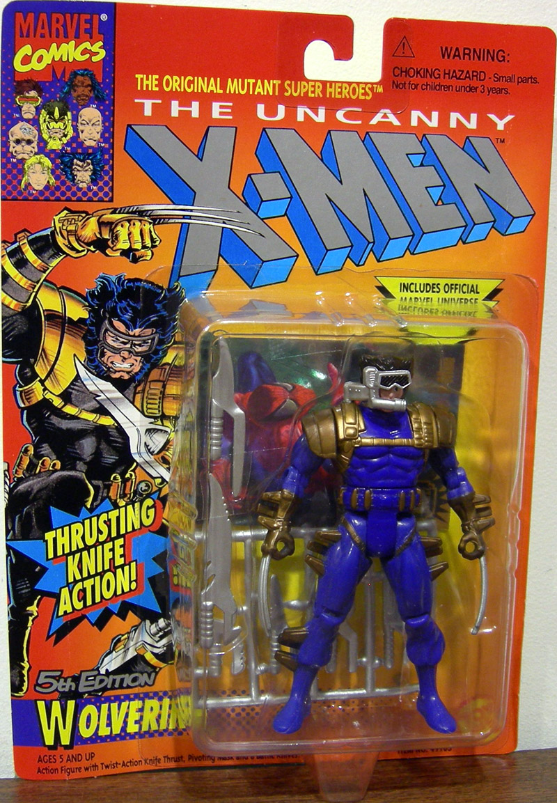 Wolverine 5th Edition Blue X-Men action figure